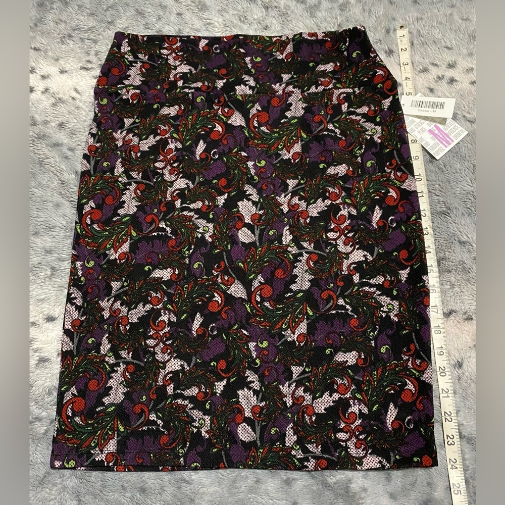 CLOSET CLEAR OUT ON ALL LULAROE MAKE AN OFFER BUNDLE NWT MEDIUM FLORAL HIGHWAIST - Picture 7 of 8